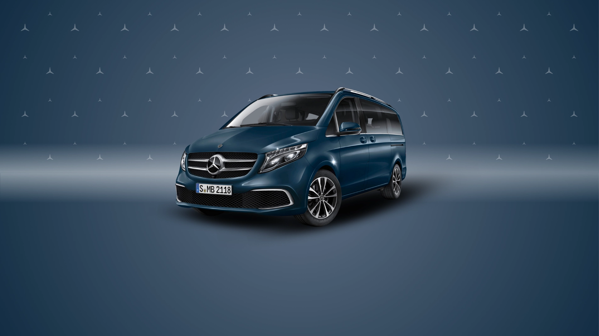 Mercedes-Benz V-Class Color Steel Blue