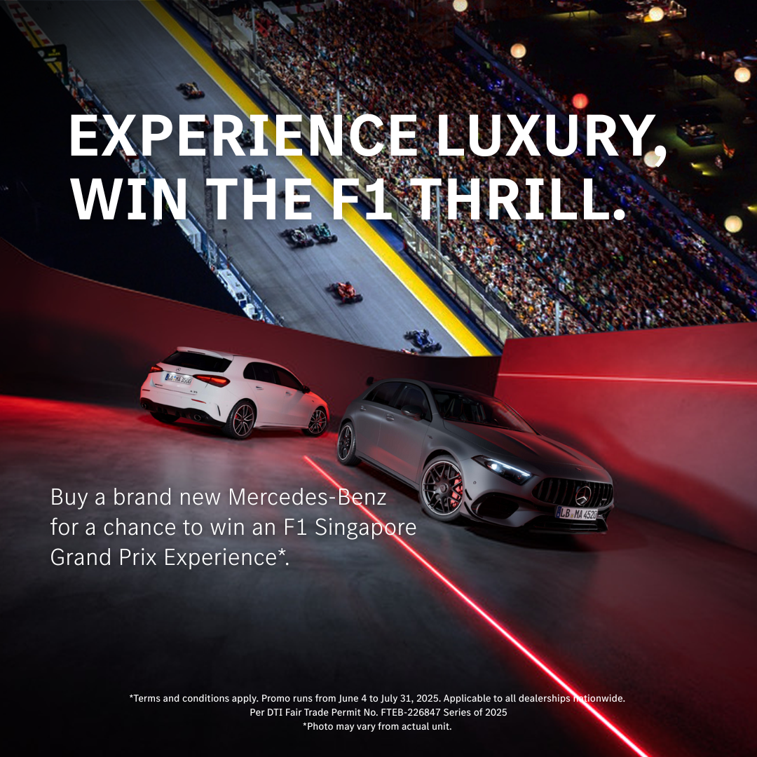Mercedes-Benz F1 Raffle Promo