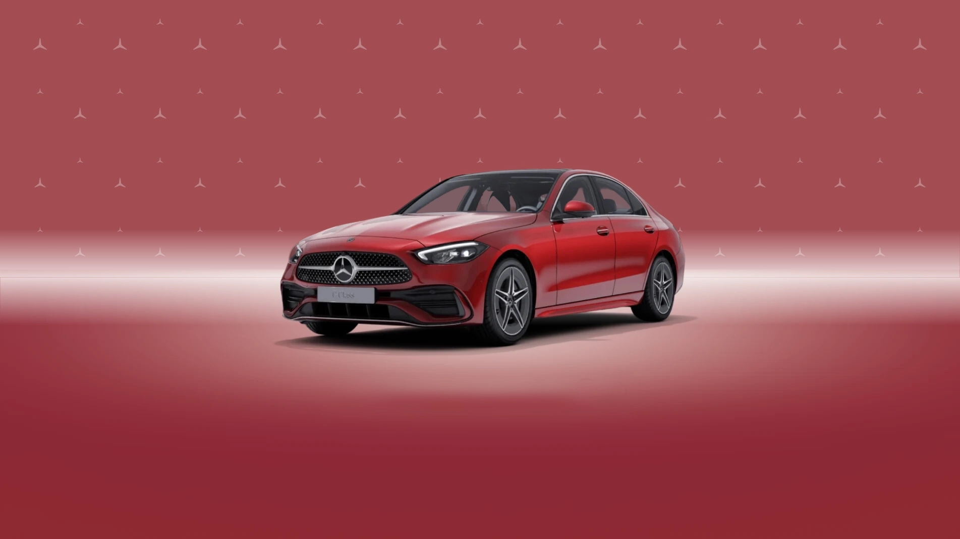 C-Class Sedan Red Metallic ALT