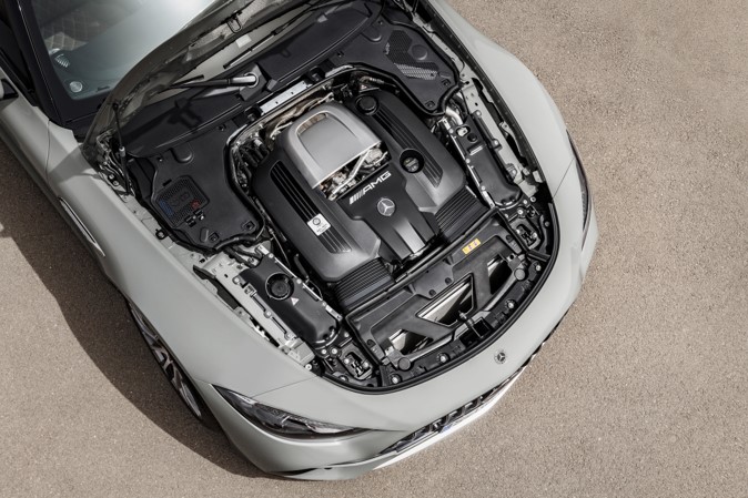 Mercedes-AMG 4.0-litre biturbo V8 engine ALT