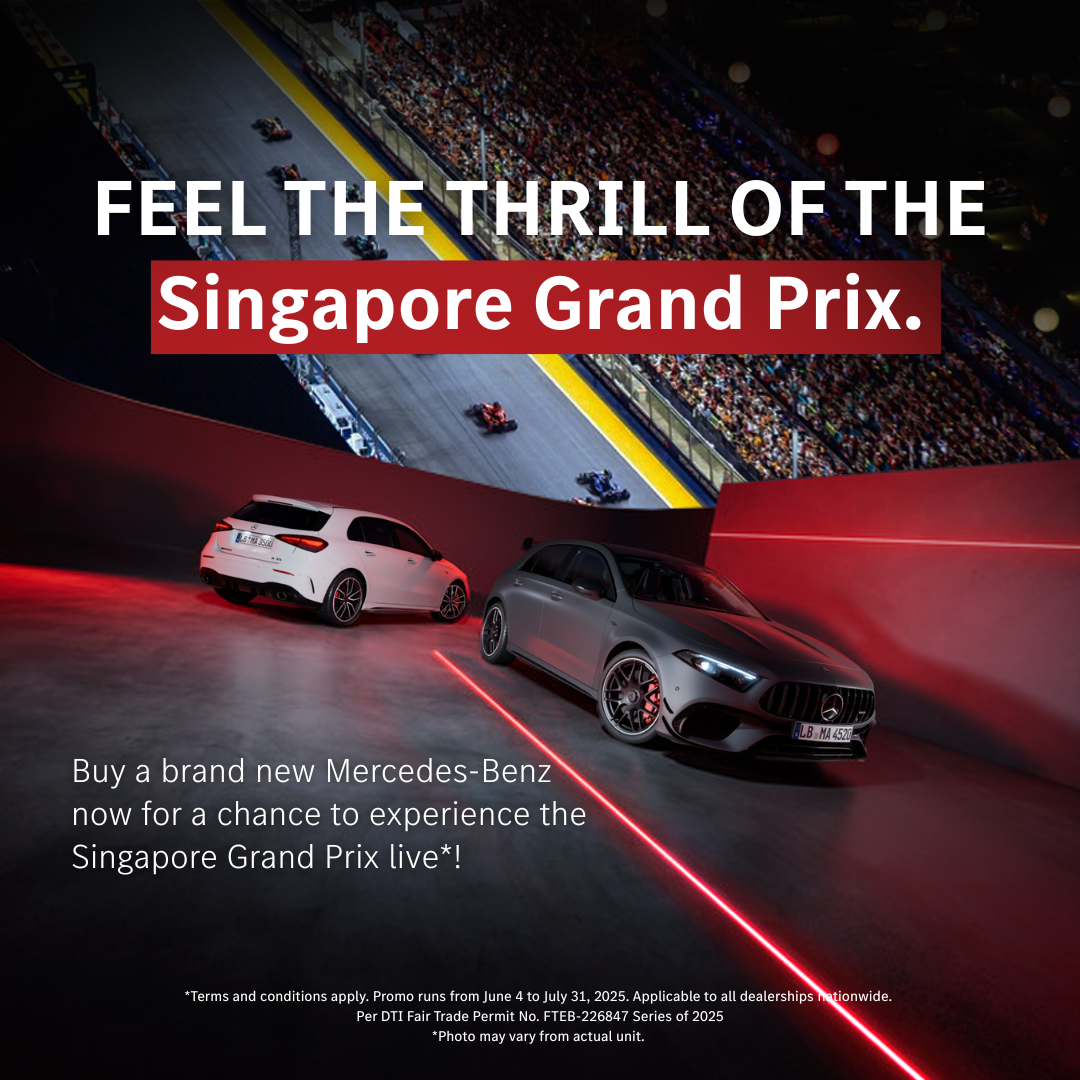 Mercedes-Benz F1 Raffle Promo